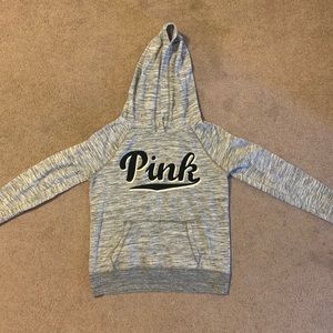 PINK hoodie size SMALL